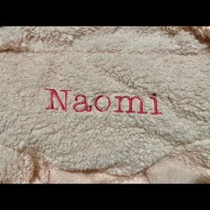 BRAND NEW Pottery Barn My First Anywhere Chair *Slipcover* in Cozy Sherpa Blush